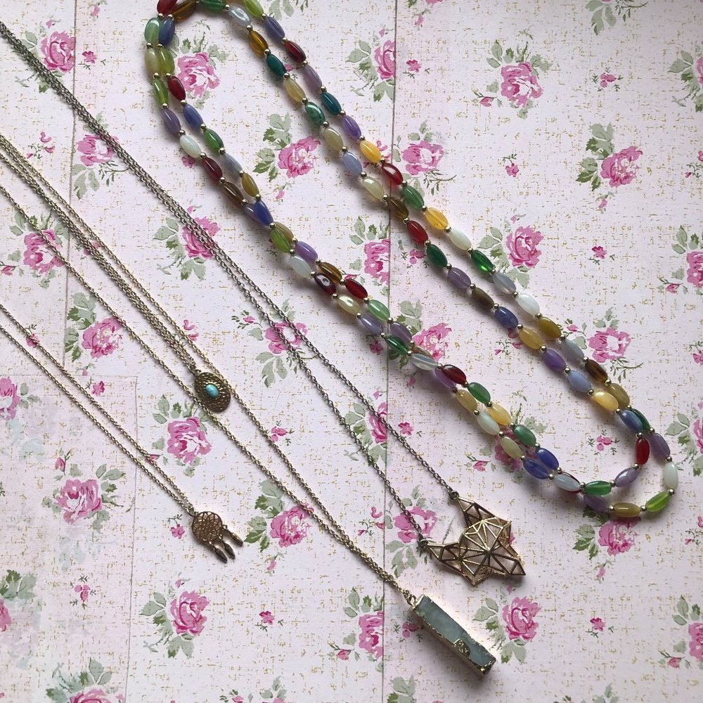 4/$30 💍 Boho necklaces lot! Set of 4!